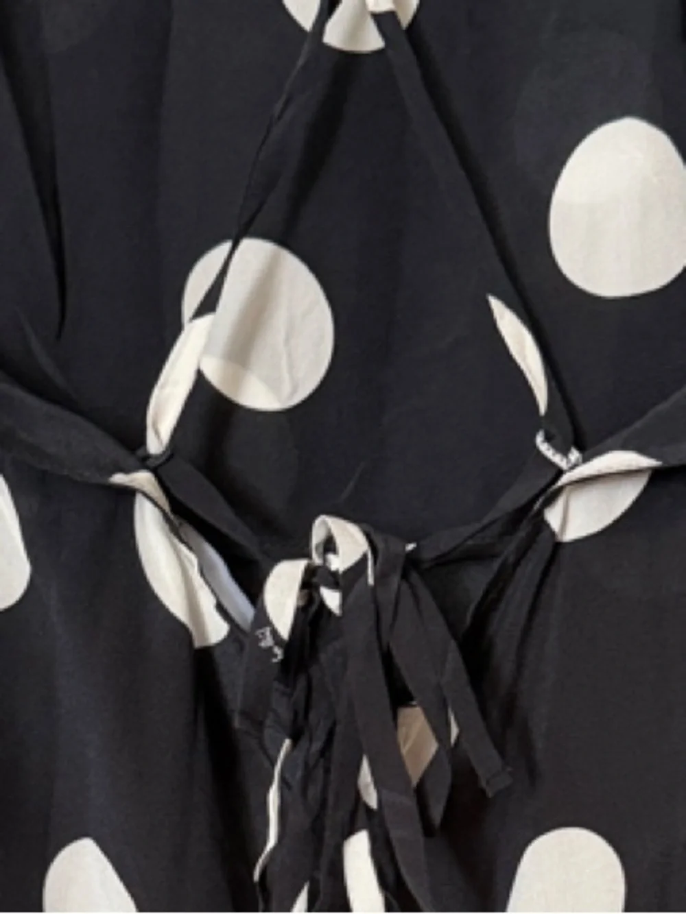 Réalisation Par Polka Dot Silk Halter Dress - Picture 8 of 8
